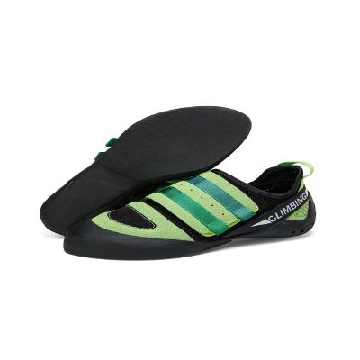 Teenage climbing shoes, indoor climbing shoes,climbing training shoes, non slip, lightweight and breathable-Green-41