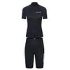 WYYHAA 2Mm Neoprene Shorty Wetsuits for Men Women, Short Sleeve Diving Suits with Front Zipper UV Protection for Snorkeling Surfing Swimming,Women1,S view 1