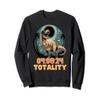 April 8 Total Solar Eclipse Dinosaur For Kids Toddlers Boys Sweatshirt view 1