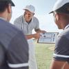 100 Baseball & Softball Lineup Cards, 25 Games with 18 Player Roster Line Up Cards Sheet for Coaches Umpires, School College Game (4-Part Carbon Copies-4.52 x 7.86 Inch) view 2