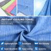 DOFOWORK Cooling Towels - 6 Pack Cooling Towel, 40"x12", Microfiber Soft Breathable Cooling Towels for Neck and Face, Purple view 3