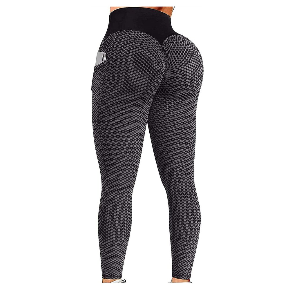 2PCS Womens Leggings Plus Size Tall Butt Lifting Workout Leggings for Women Scrunch Butt Gym Fitness Seamless Booty Tight Tummy Control Sport Active Yoga Pants