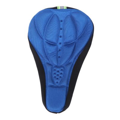 Outanaya Comfy Gel Bike Seat Cushion Cover Ergonomic Saddle Pad for Men Women Breathable Design Easy to Install Fits Bikes Blue