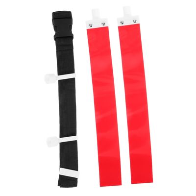 Outanaya Football Flag Belt for Training and Games Waist Flags for Youth and Adults for Outdoor Sports and Family Fun