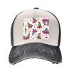 Colorful Roller Skates Fashion Retro Baseball Caps,Casual Baseball Caps,Cowboy Hats,Embrace Fashion and Function view 3