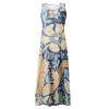 Sundresses for Women - Cotton Linen Flowy Beach Long Sleeveless Round Neck Casual Maxi Dress with Pockets - Summer Casual Maxi Dress for Women (XX-Large, 8-Blue) view 3
