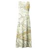 NineFit Basics Summer Dresses for Women 2024 Sleeveless Flowy Beach Dresses with Pockets Cotton Linen Casual Floral Print Long Dress Short Maxi Dress Summer Empire Sleeveless Sundress3X-Large,8-White view 3