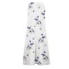 Maxi Dress for Women Floral Print Round Neck Casual With Pockets Sleeveless Cotton Linen Beach Long Plus Size Summer Boho(X-Large,4-Light Purple) view 4
