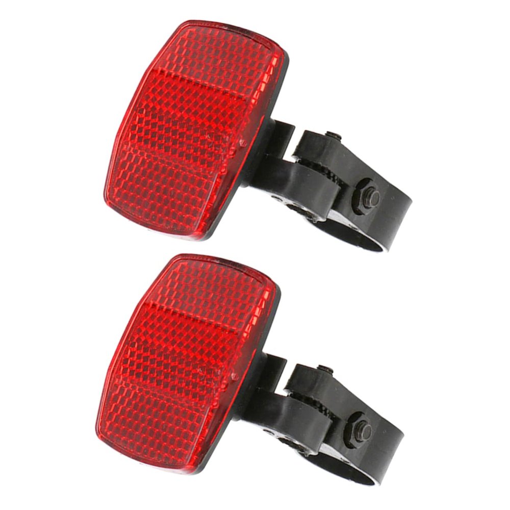 BESPORTBLE 4pcs Bike Reflectors Reflectors Front Back Reflective for Cycling Safety Night Cycling Reflective for Driveway