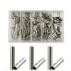Cuoyuqie 600pcs Single Barrel Crimp Sleeves Copper Fishing Line Tube Tackle Connector view 1