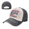 Pastel Poppies Fashion Retro Baseball Caps,Casual Baseball Caps,Cowboy Hats,Embrace Fashion and Function view 2