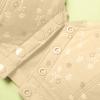 Front Closure Bras for Older Women Comfy Wirefree Lisa Charm Bras 2 Pack Full Coverage and Lift Bras Push Up Mastectomy Bra Beige view 4