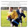 LOCADENCE Flag Football Belts, Flag Football Set Flag, Football Belts and Flags Set for Various Kids Sports and Activities, Such as Capture the Flag, Hide and Seek, Beach Fun (Red and Yellow) view 4