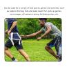 LOCADENCE Flag Football Belts, Flag Football Set Flag, Football Belts and Flags Set for Various Kids Sports and Activities, Such as Capture the Flag, Hide and Seek, Beach Fun (Red + Blue) view 2