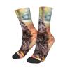 Xsovgoi Boykin Spaniel Dog Kids Socks 6-10 Years Old Lightweight Non-Slip Children Crew Socks view 2