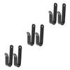 Kisangel 6 Sets Sturdy Metal Skateboard Wall Mount for Skateboard Display Saves Space Easy Install view 1