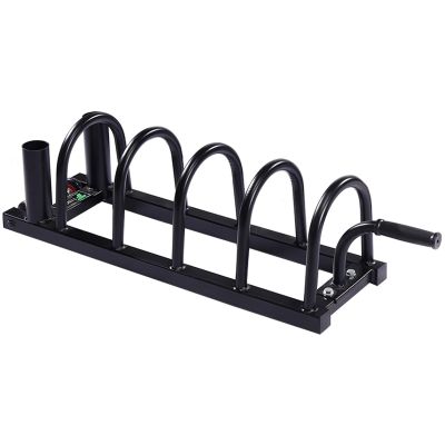 ARCVOX Home Gym Barbell Stand Large Capacity, Weight Rack Barbell Organizer, Barbell Storage Weightlifting Rack, Steel Double Olympic Bar Storage (Size : Size M)