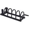 ARCVOX Home Gym Barbell Stand Large Capacity, Weight Rack Barbell Organizer, Barbell Storage Weightlifting Rack, Steel Double Olympic Bar Storage (Size : Size M) view 1