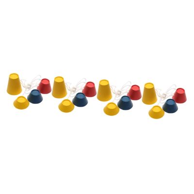 BESPORTBLE 4sets Rubber Winter Tees Set 4 Different Heights 11mm-37mm for Soft Winter Golf Practice Jumbo Rubber Tees for Mats 4pcs*4