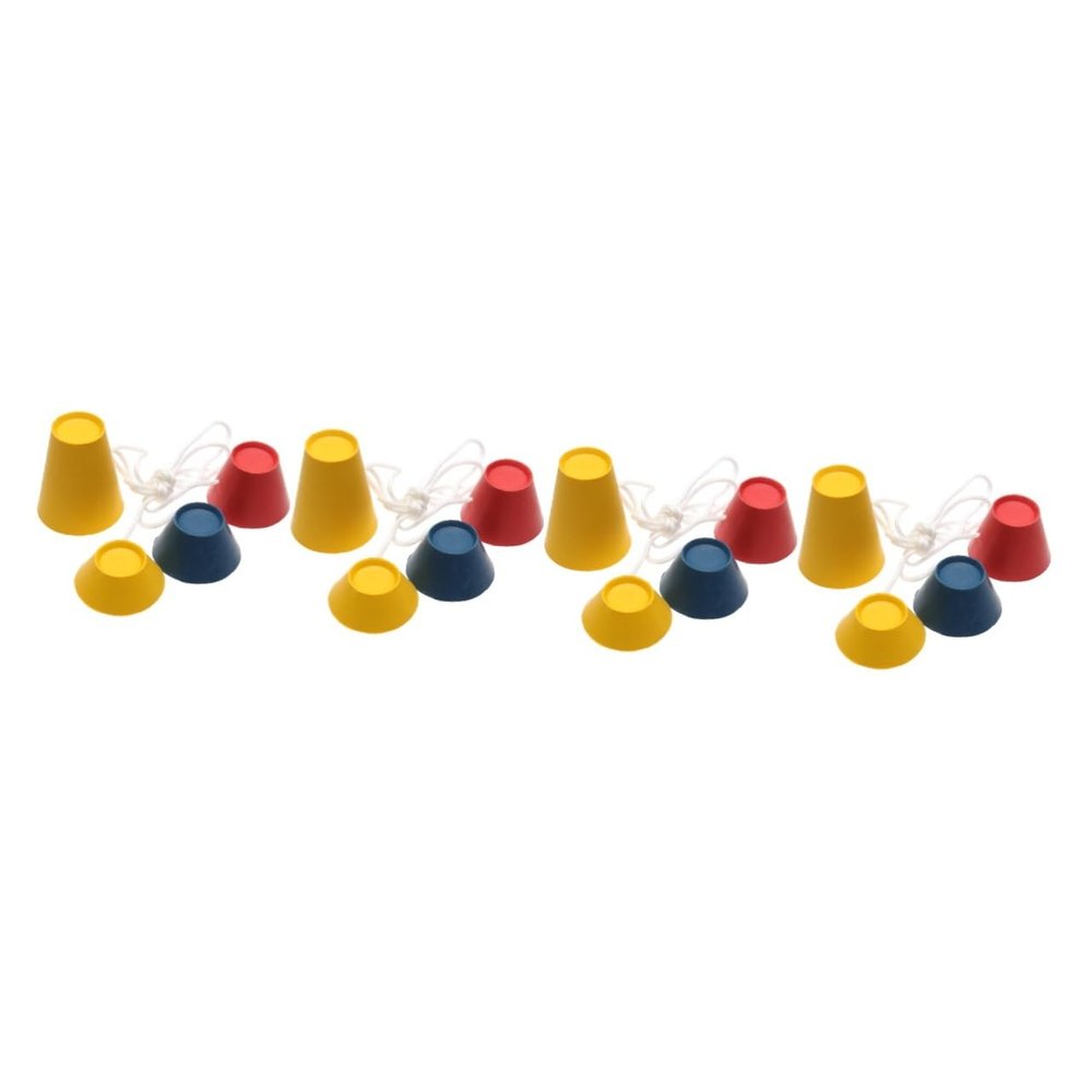 BESPORTBLE 4sets Rubber Winter Tees Set 4 Different Heights 11mm-37mm for Soft Winter Golf Practice Jumbo Rubber Tees for Mats 4pcs*4
