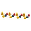 BESPORTBLE 4sets Rubber Winter Tees Set 4 Different Heights 11mm-37mm for Soft Winter Golf Practice Jumbo Rubber Tees for Mats 4pcs*4 view 1