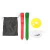 LOCADENCE Flag Football Belts, Flag Football Set Flag, Football Belts and Flags Set for Various Kids Sports and Activities, Such as Capture the Flag, Hide and Seek, Beach Fun (Red and Green) view 1