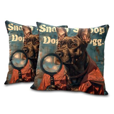 AQUNNEW Deluxe Lint Throw Pillow Covers Double Sided and Ultra Soft Transform Your Home with Dog Our Elegant and Comfortable Design Perfect for Enhancing All Season Decor