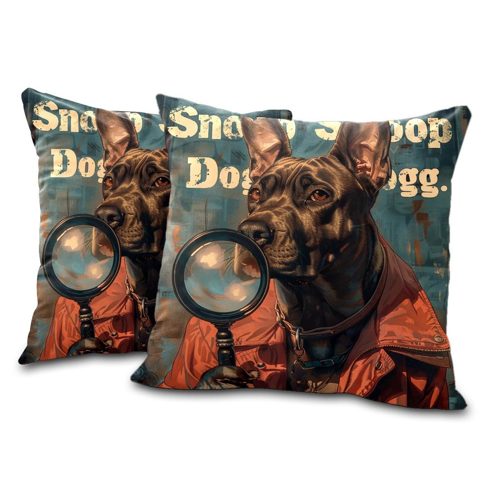 AQUNNEW Deluxe Lint Throw Pillow Covers Double Sided and Ultra Soft Transform Your Home with Dog Our Elegant and Comfortable Design Perfect for Enhancing All Season Decor