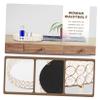 AOKWAWALIY Multipurpose Organizer Tray Elegant Design Jewelry Storage Tray Delicate Serving Plate view 2