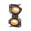 BESPORTBLE 360degree Anti-Skid Rotating Flashlight Mount for Bike Handlebar Led Torch Holder Clip Clamp Fits Quick Release Durable Construction view 2