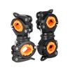 BESPORTBLE 360degree Anti-Skid Rotating Flashlight Mount for Bike Handlebar Led Torch Holder Clip Clamp Fits Quick Release Durable Construction view 3