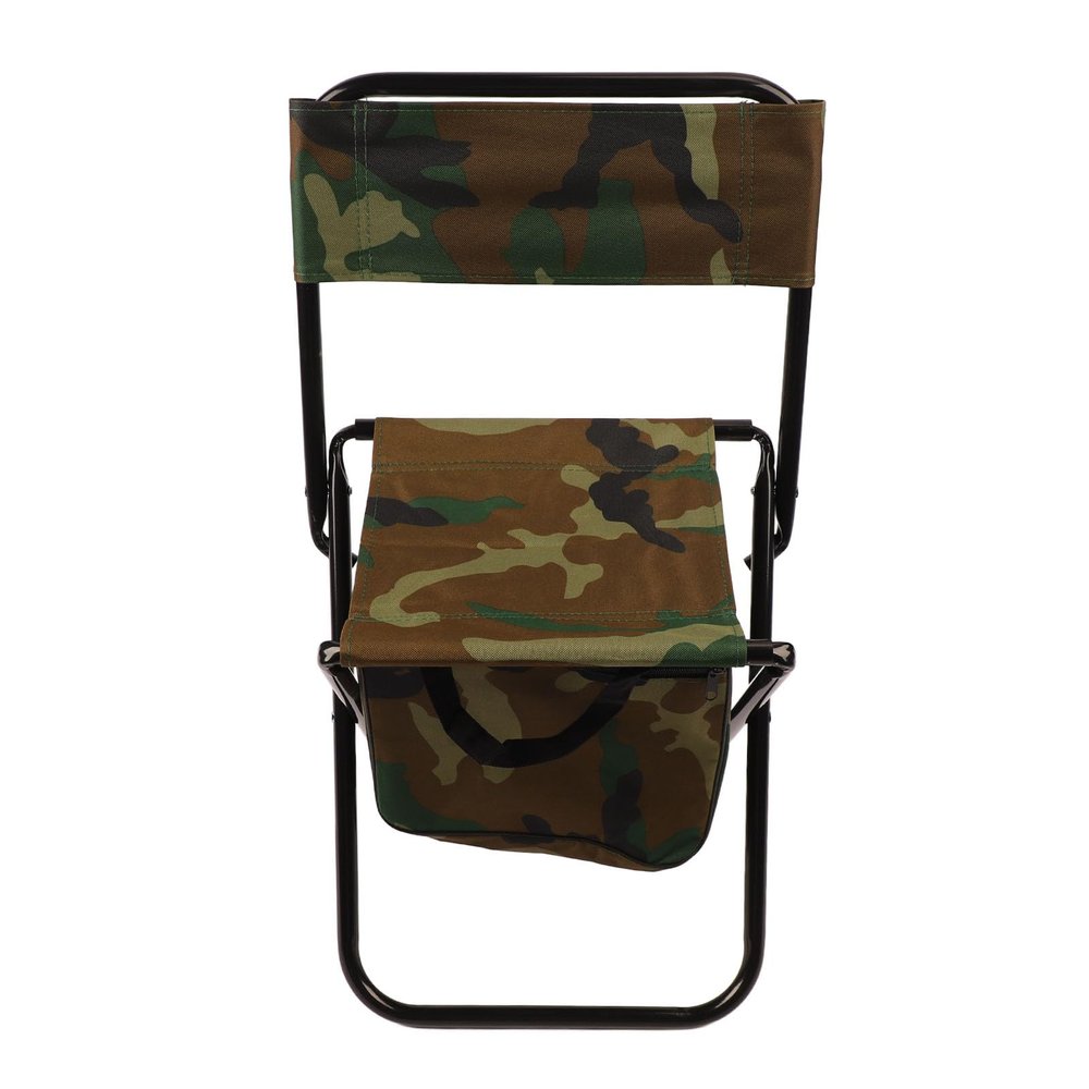 Sorandy Portable Camping Chair, Steel Pipe Oxford Cloth Folding Chair Stool, Camouflage Outdoor Chair with Bag for Camping Fishing Picnic Travel Beach Parties Festivals, Sorandyfdo2am8nyg