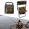 Sorandy Portable Camping Chair, Steel Pipe Oxford Cloth Folding Chair Stool, Camouflage Outdoor Chair with Bag for Camping Fishing Picnic Travel Beach Parties Festivals, Sorandyfdo2am8nyg view 3
