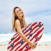 HQO LOVL Skimboard 35 inch Skim Board for Kids Adults Wooden Skim Boards with High Gloss Coat for Beach Skimboards for Beginners to Intermediate (Sailboat) view 4