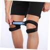 FOMIYES 2pcs Comfortable Knee Braces for Sports Lightweight Compression Sleeve for Running Basketball and Fitness Durable Silicone and Polyester Knee Protector view 2