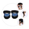 FOMIYES 2pcs Comfortable Knee Braces for Sports Lightweight Compression Sleeve for Running Basketball and Fitness Durable Silicone and Polyester Knee Protector view 4