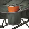 Guide Gear Oversized XL Padded Camping Sofa, Portable, Folding, Large Camp Lounge Couch for Outdoor, Adults, Men and Women, Heavy-Duty 600-lb. Capacity, with Cup Holder Green view 4
