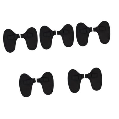 POPETPOP 5pairs Wrist Wraps for Weightlifting Exercise Hand Grip Palm Pads Portable Lifting Grip Fitness Hand Guards Forearm Workout