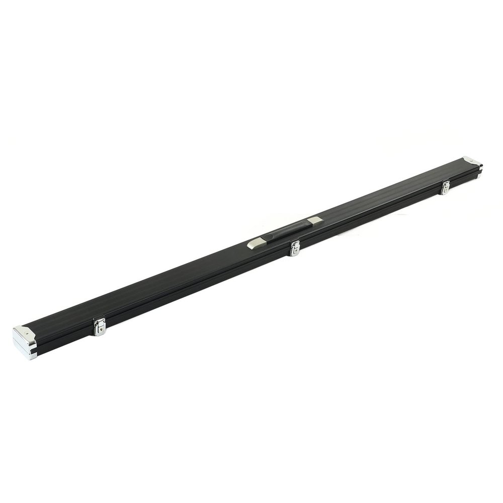 SPYMINNPOO Billiard Pool Cues,Hard Billiard Pool Cues Stick Carrying Case Aluminum Alloy Pool CuesCase with 2 Slots (Black)
