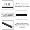 SPYMINNPOO Billiard Pool Cues,Hard Billiard Pool Cues Stick Carrying Case Aluminum Alloy Pool CuesCase with 2 Slots (Black) view 3