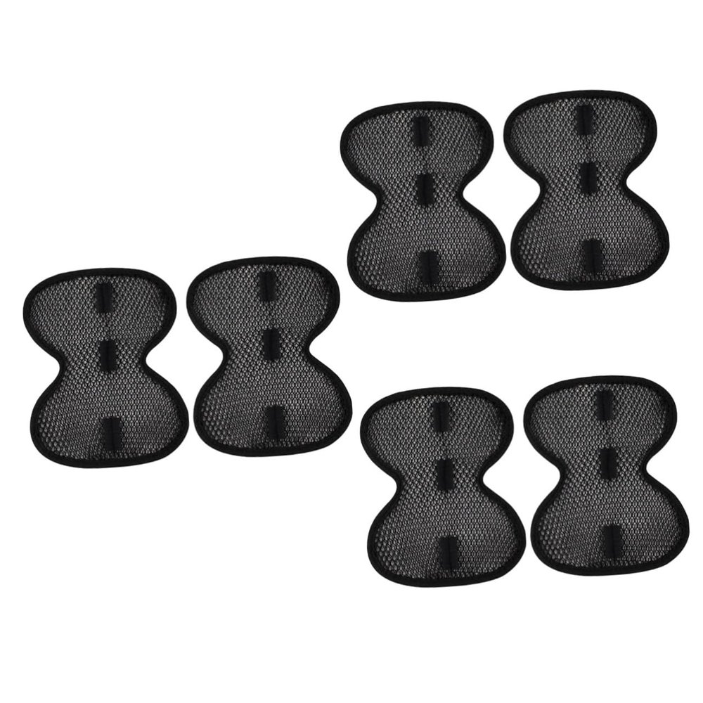 POPETPOP 6pcs Breathable Cycling Helmet Liner Pads Protective Mat for Safety Helmet Unique Mesh Design Comfortable and Cushioned for Enhanced During Cycling Activities