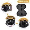 POPETPOP 6pcs Breathable Cycling Helmet Liner Pads Protective Mat for Safety Helmet Unique Mesh Design Comfortable and Cushioned for Enhanced During Cycling Activities view 2