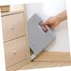 balacoo Household Folding Stool Portable Folding Stool Iron Household Fishing Camping Stool, 25x23.5cm, Grey view 4