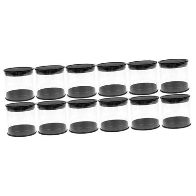 Yardwe 12pcs Golf Display Box Plastic Holder for Outdoor Use for Collectors to Showcase Golf