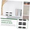 Yardwe 12pcs Golf Display Box Plastic Holder for Outdoor Use for Collectors to Showcase Golf view 3