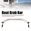12 inch stainless steel marine grab, heavy duty boat handrail with high load bearing capacity, nautical accessory view 2
