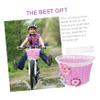 balacoo Front Handlebar Basket for Boys and Girls Cute Woven Storage for Carrying Toys and Stuffed Animals and Sturdy Design view 4