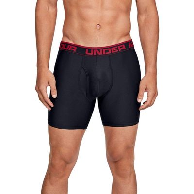 Under Armour Men's Original Series 6-inch Boxerjock Boxer Briefs- 2 Pack, Blue, 5X-Large