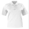 Raglan Short Sleeve Utility Women's Polo, White, 3X-Large view 1