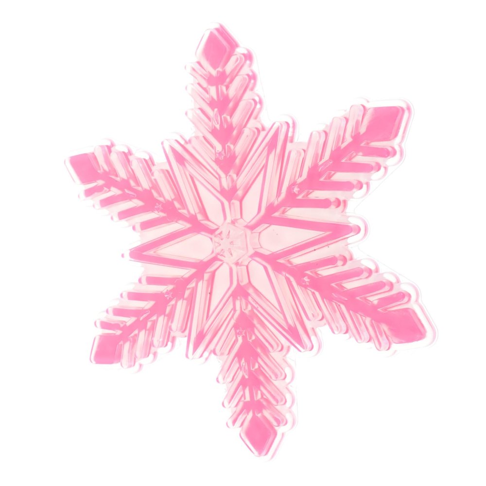 BESPORTBLE Outdoor Sports - Snowboard Sticker Transparent Snowflake Design for Enhanced Grip Fashionable and Cute Skating Board Decal for Ski Enthusiasts